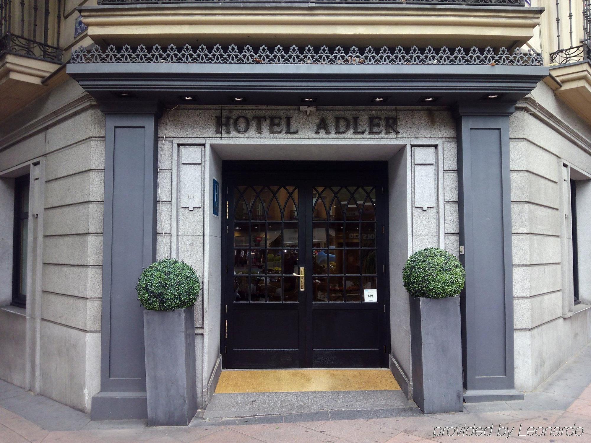 Adler Hotel Madrid Buitenkant foto